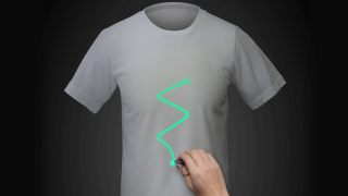 Glowing Tee Lets You Create Fleeting Custom Designs
